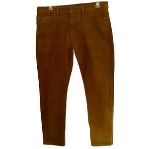 Gap Denim Men Slim Corduroy Pants 36x32